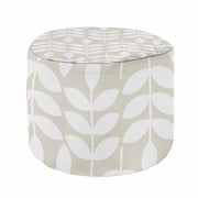 Round Pouf Footstool Scandinavian Simplicity