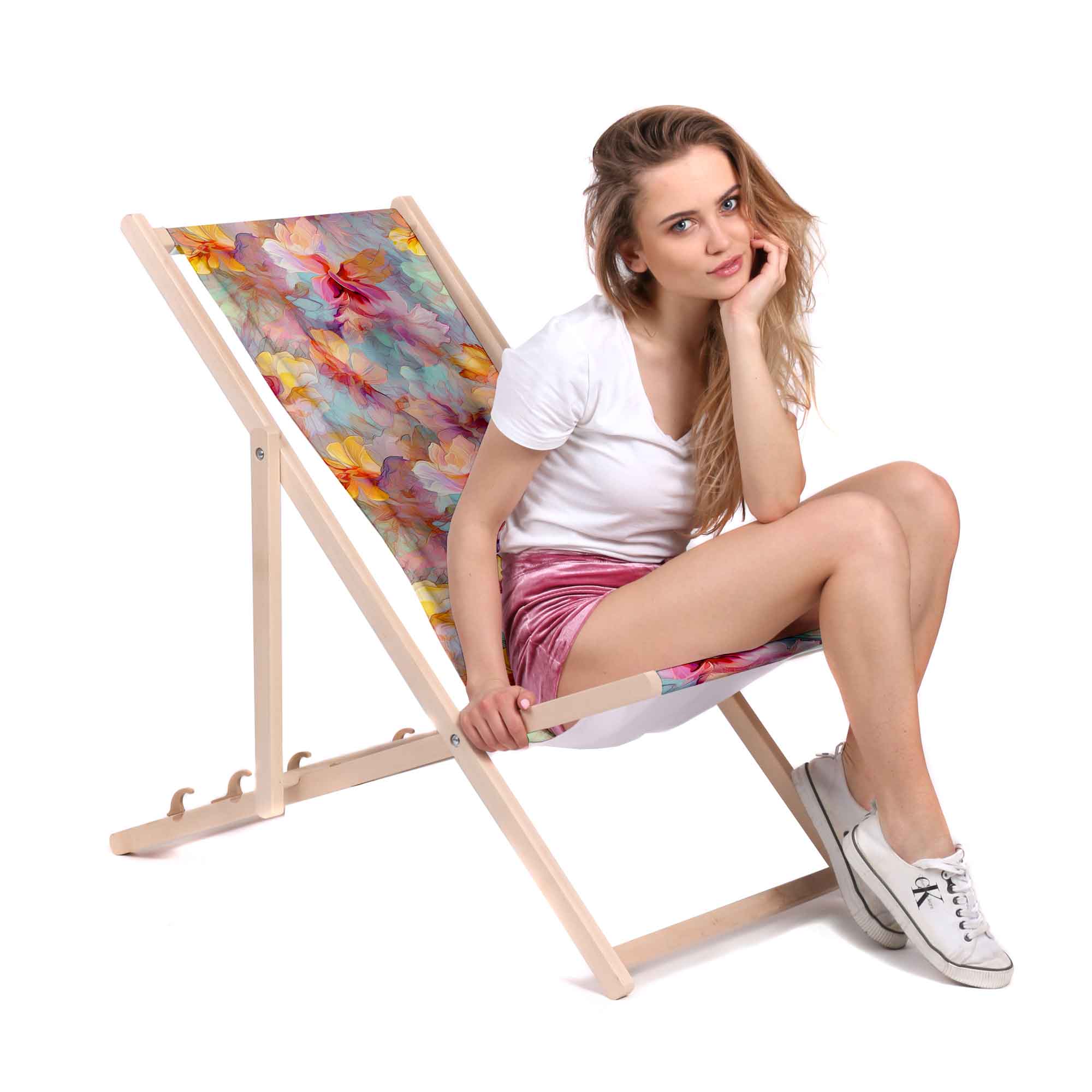 Wooden Deck Chair Scent of Nature-S