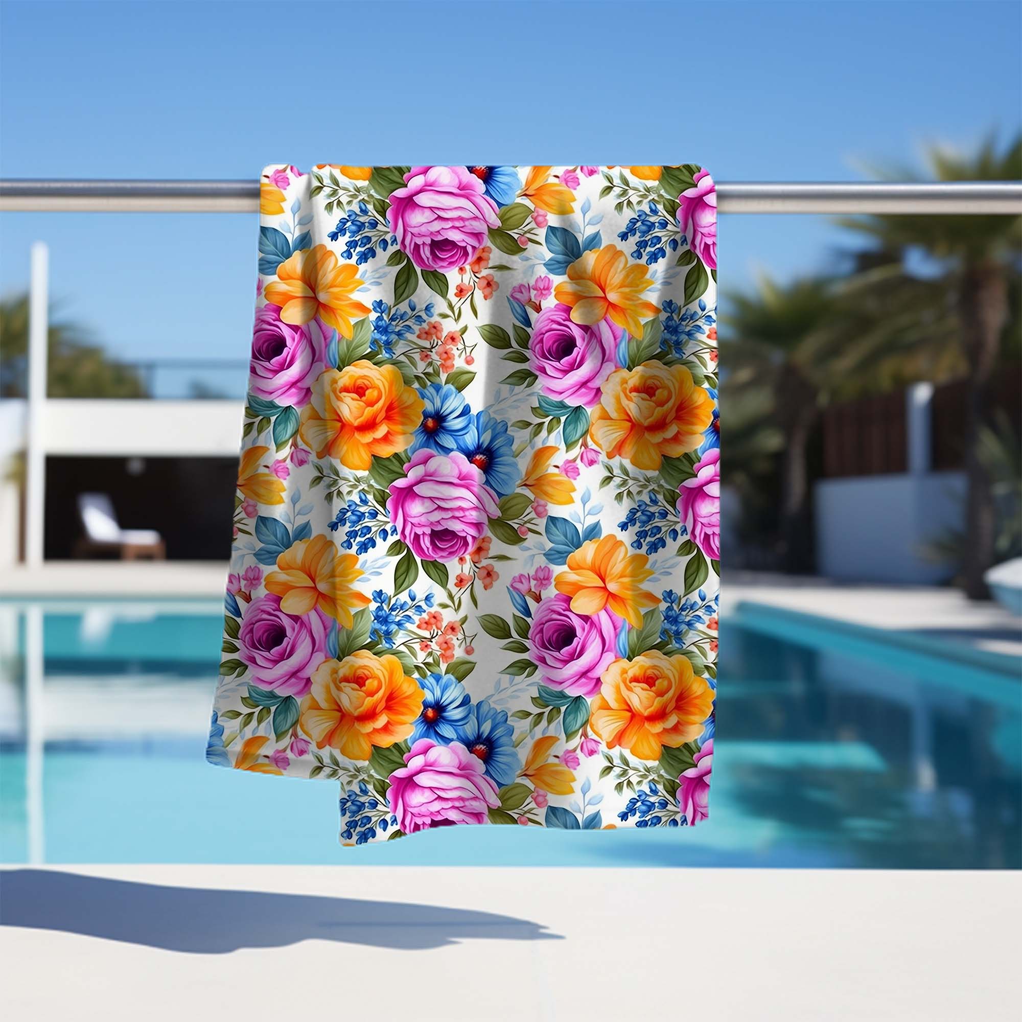 Towel Petals in the Sun-70x140 cm