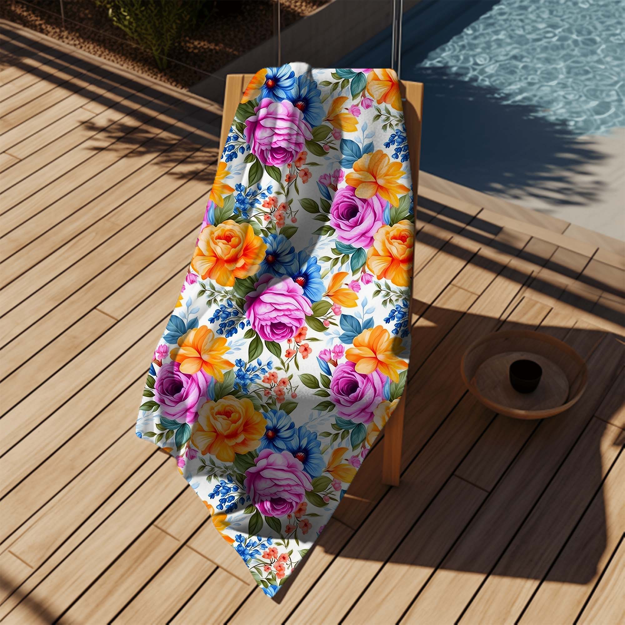 Towel Petals in the Sun-70x140 cm