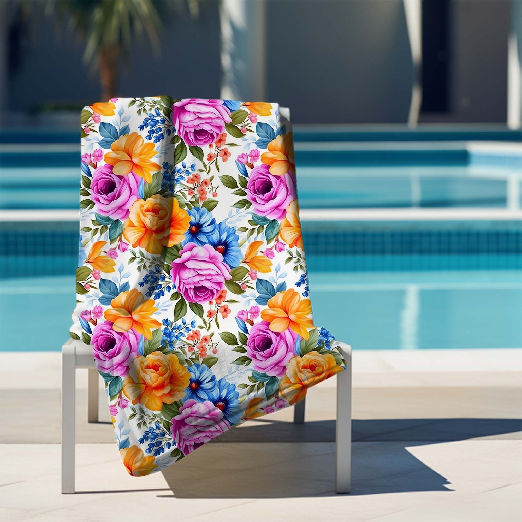 Towel Petals in the Sun-70x140 cm