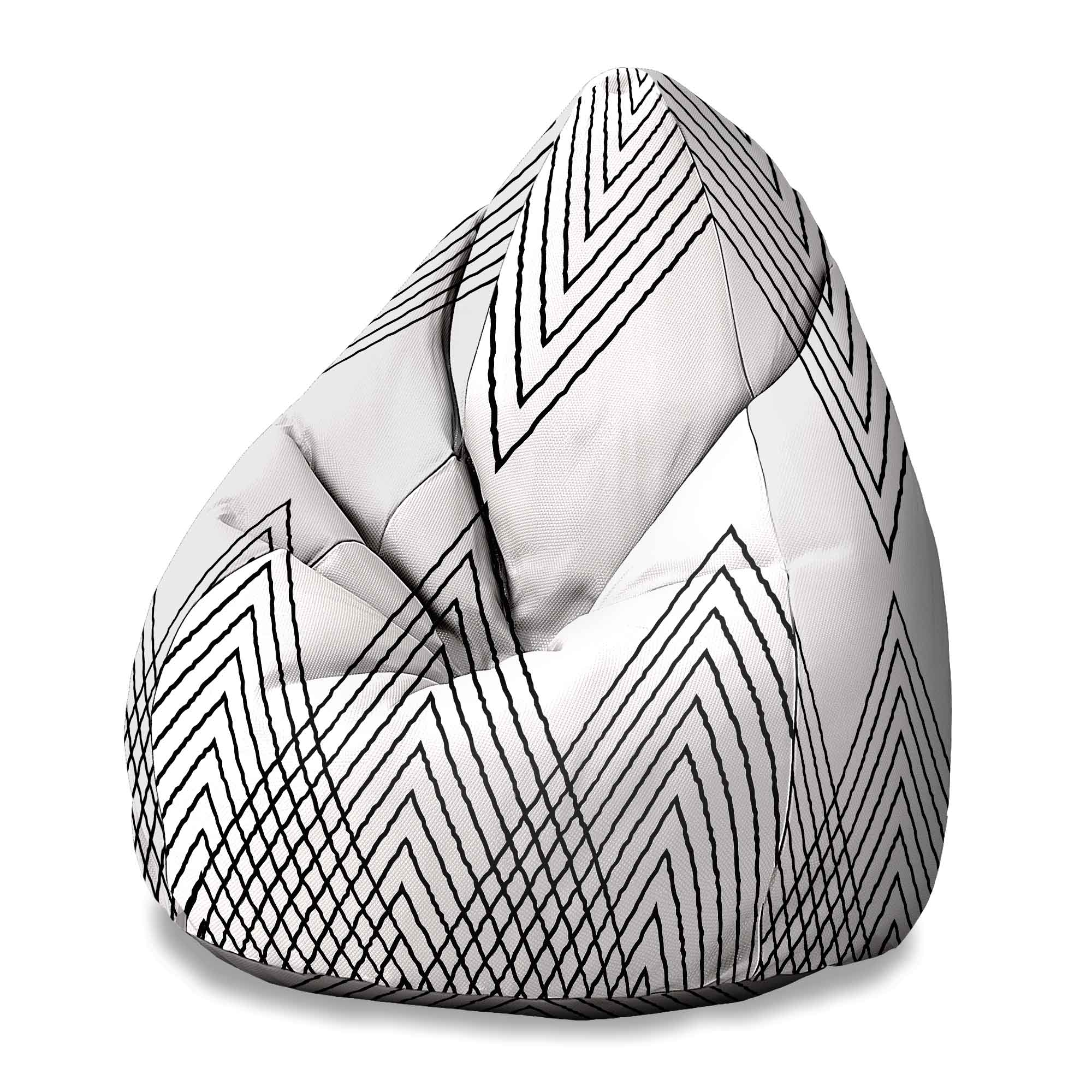Pearshape Pouf Silent Scandinavian