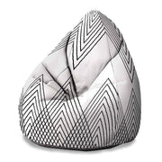 Pearshape Pouf Silent Scandinavian-Velvet