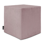 Qubik Silver Pink Pouf-50x50 CM