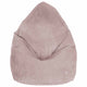 Puf Pearshape Lincoln Silver Pink