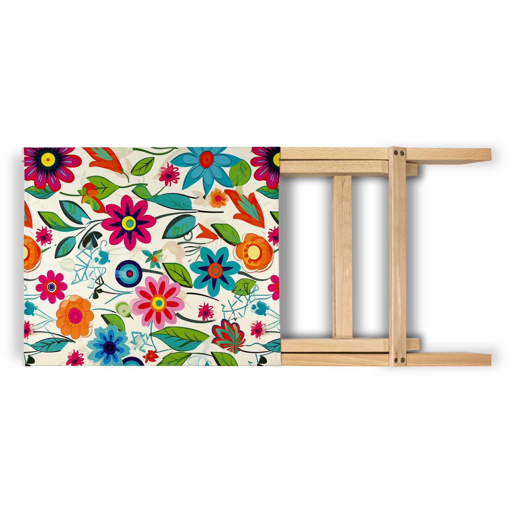 Folding Beach Chair Small Spring Flowers