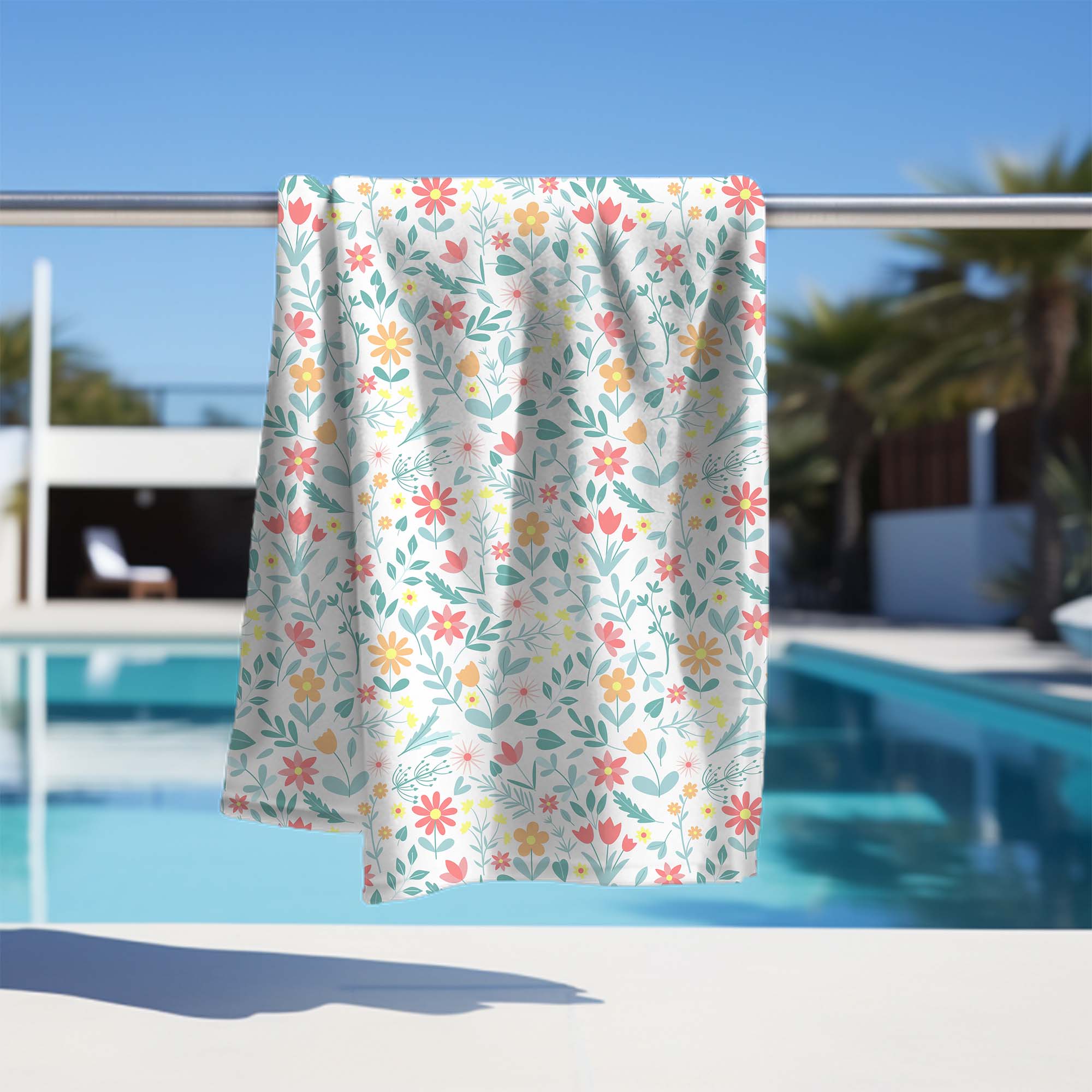 Towel Floral Adventure-70x140 cm