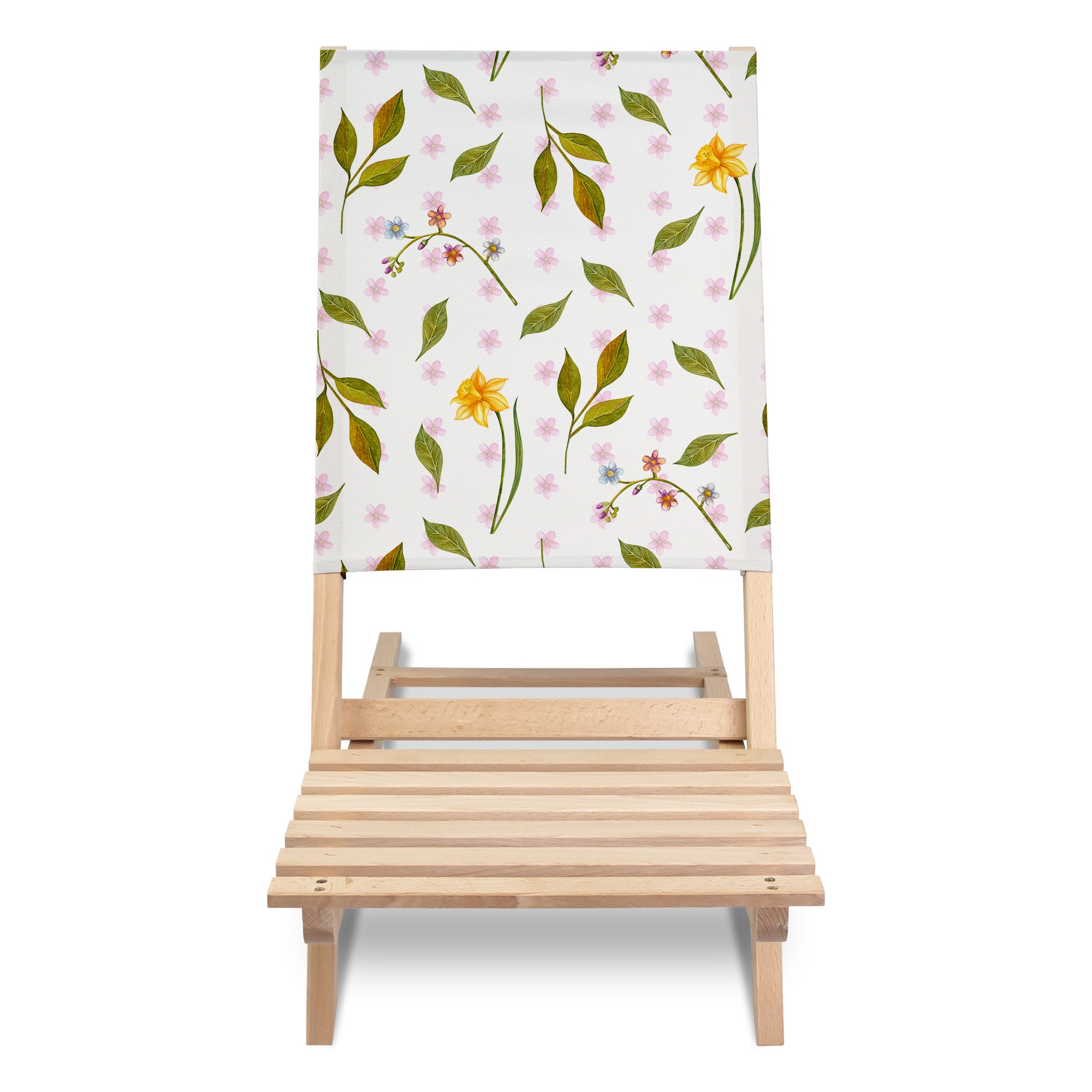 Folding Beach Chair Spring Pattern