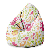 Pearshape Pouf Spring Time