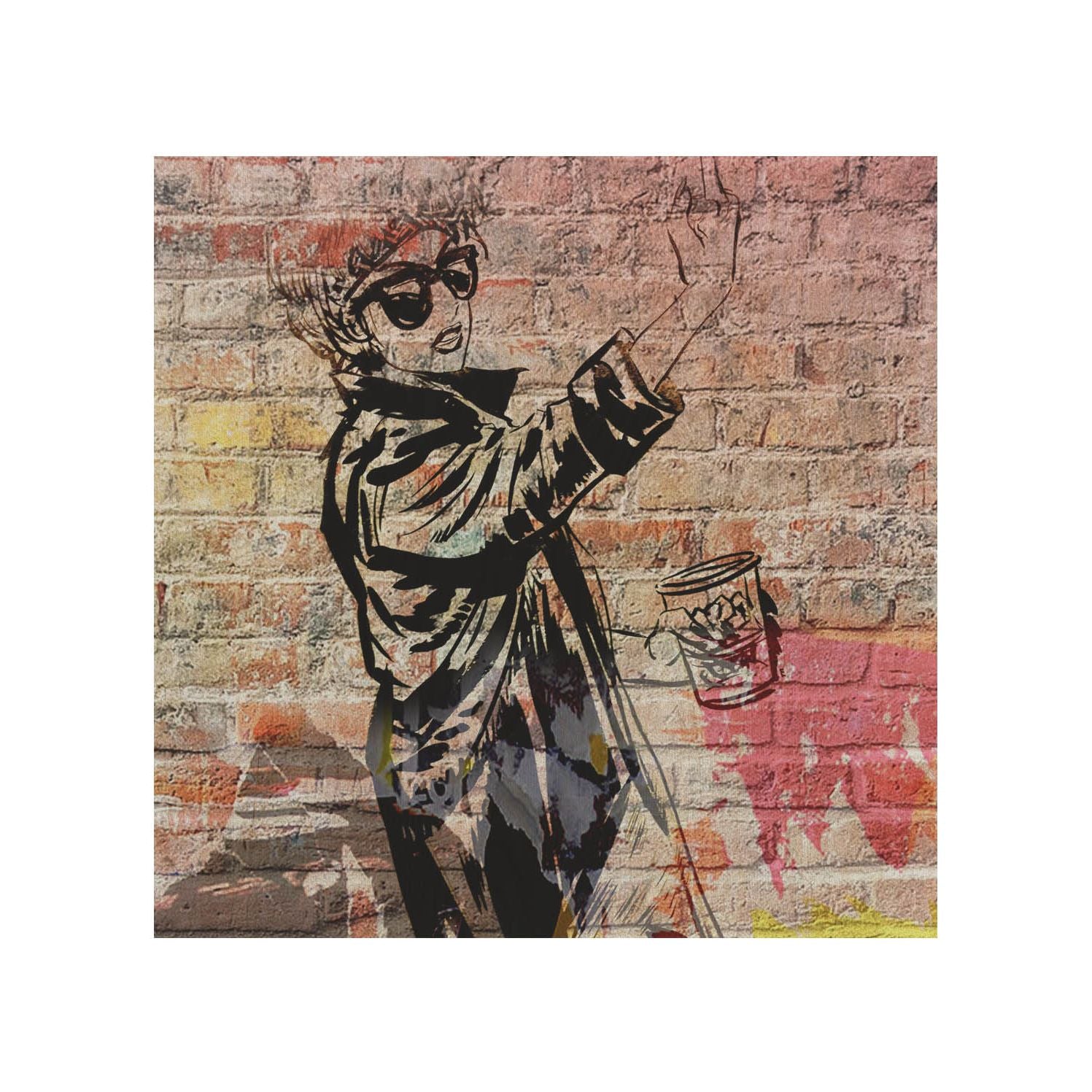 Stolik drewniany Anger-50x50 CM