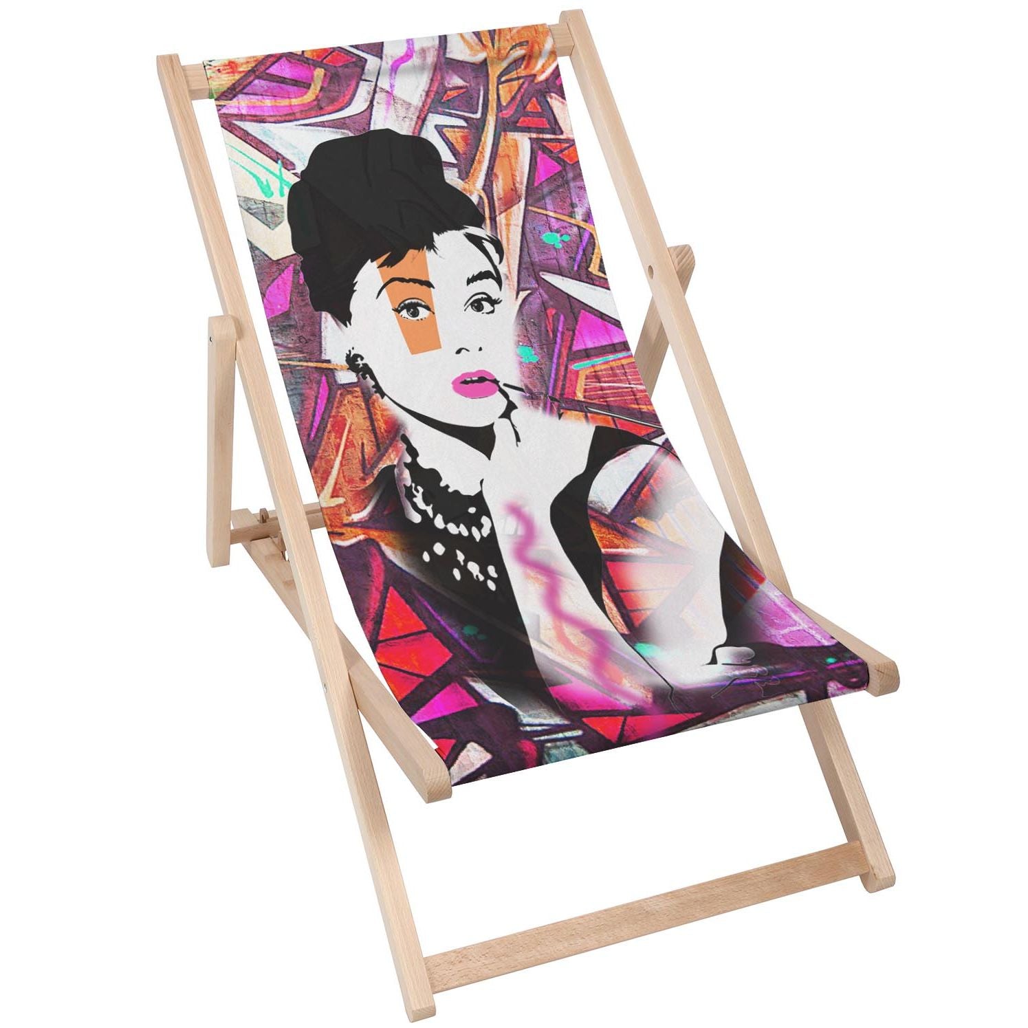 Holztisch Audrey Bunt-30x40 CM