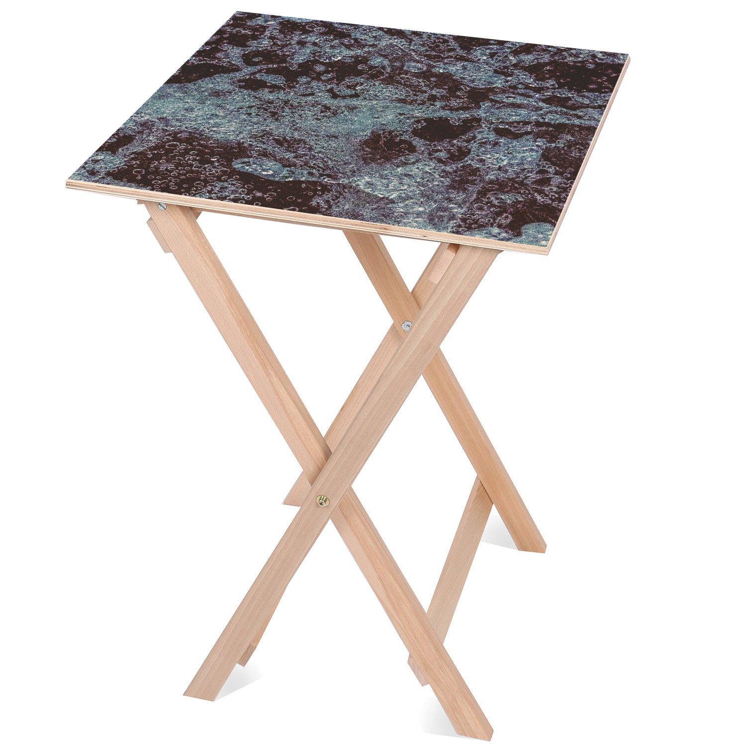 Wooden Table Bubbles