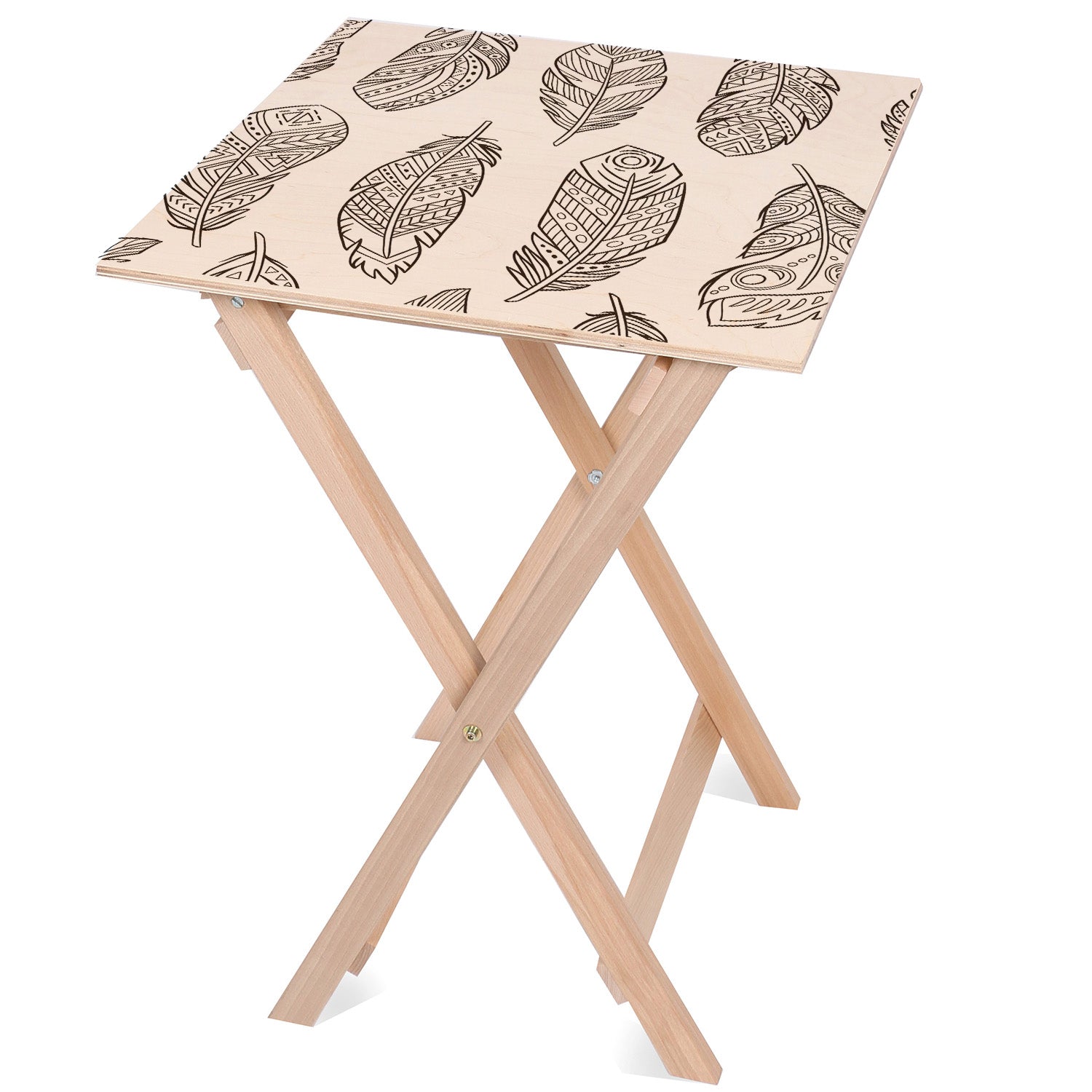 Holztisch Large Feathers-30x40 CM