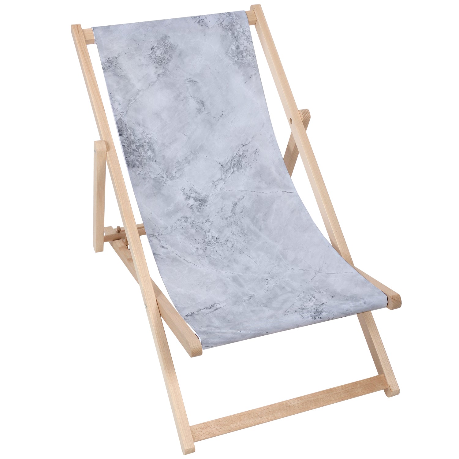Stolik drewniany Gray Marble-50x50 CM