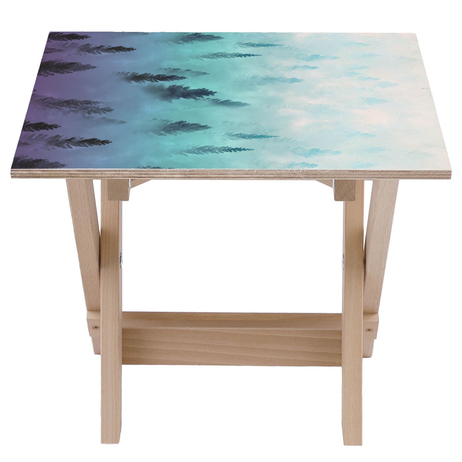 Wooden Table Misty Forest-30x40 CM