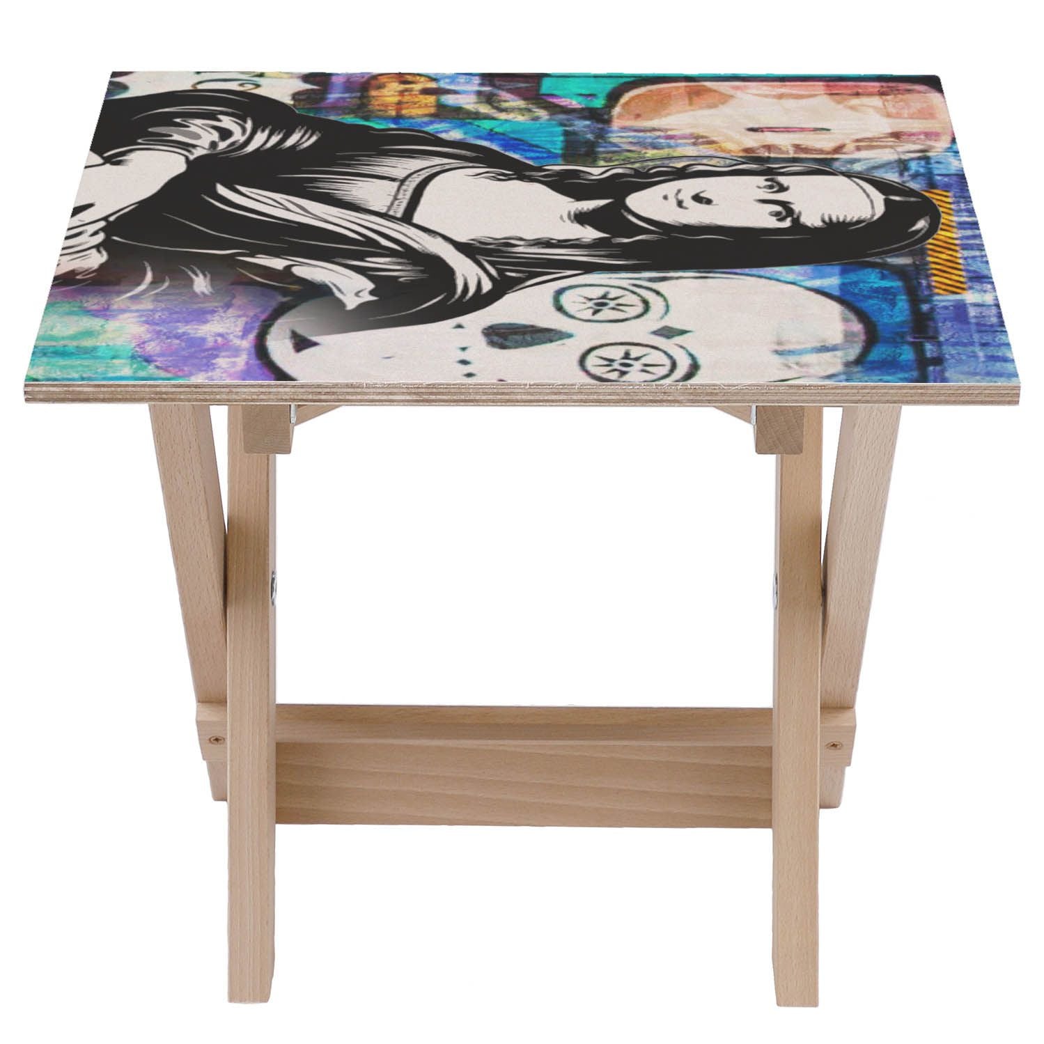 Holztisch Mona Lisa Black-30x40 CM