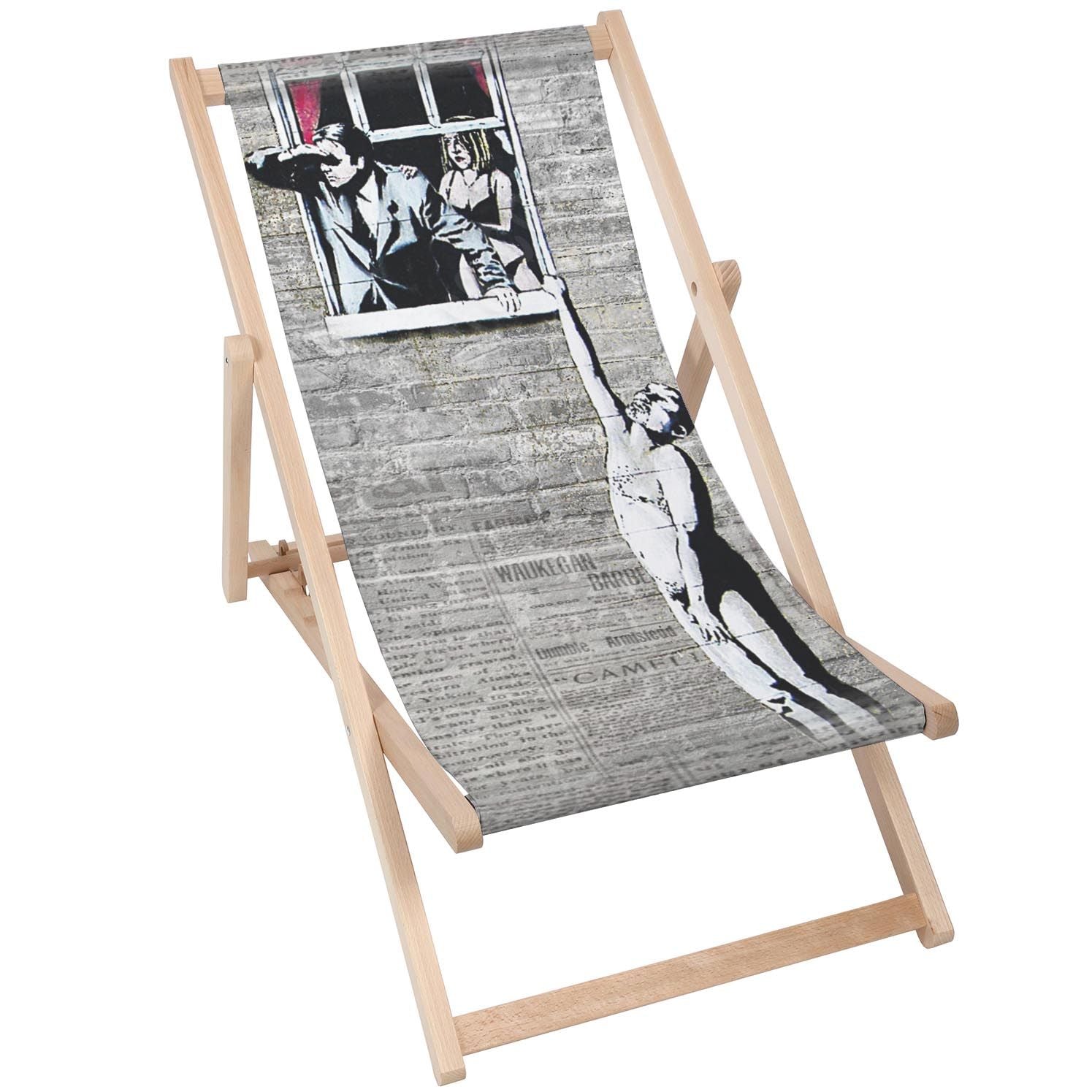 Stolik drewniany Naked Man-30x40 CM