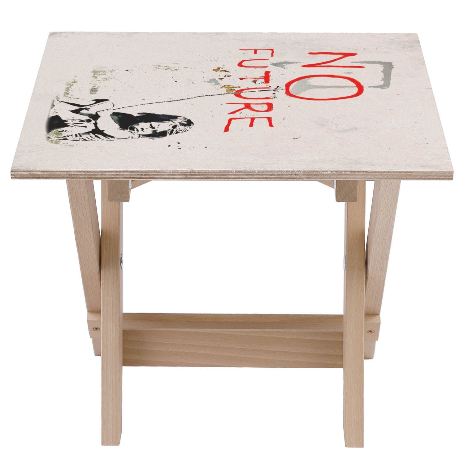 Wooden Table No Future-30x40 CM