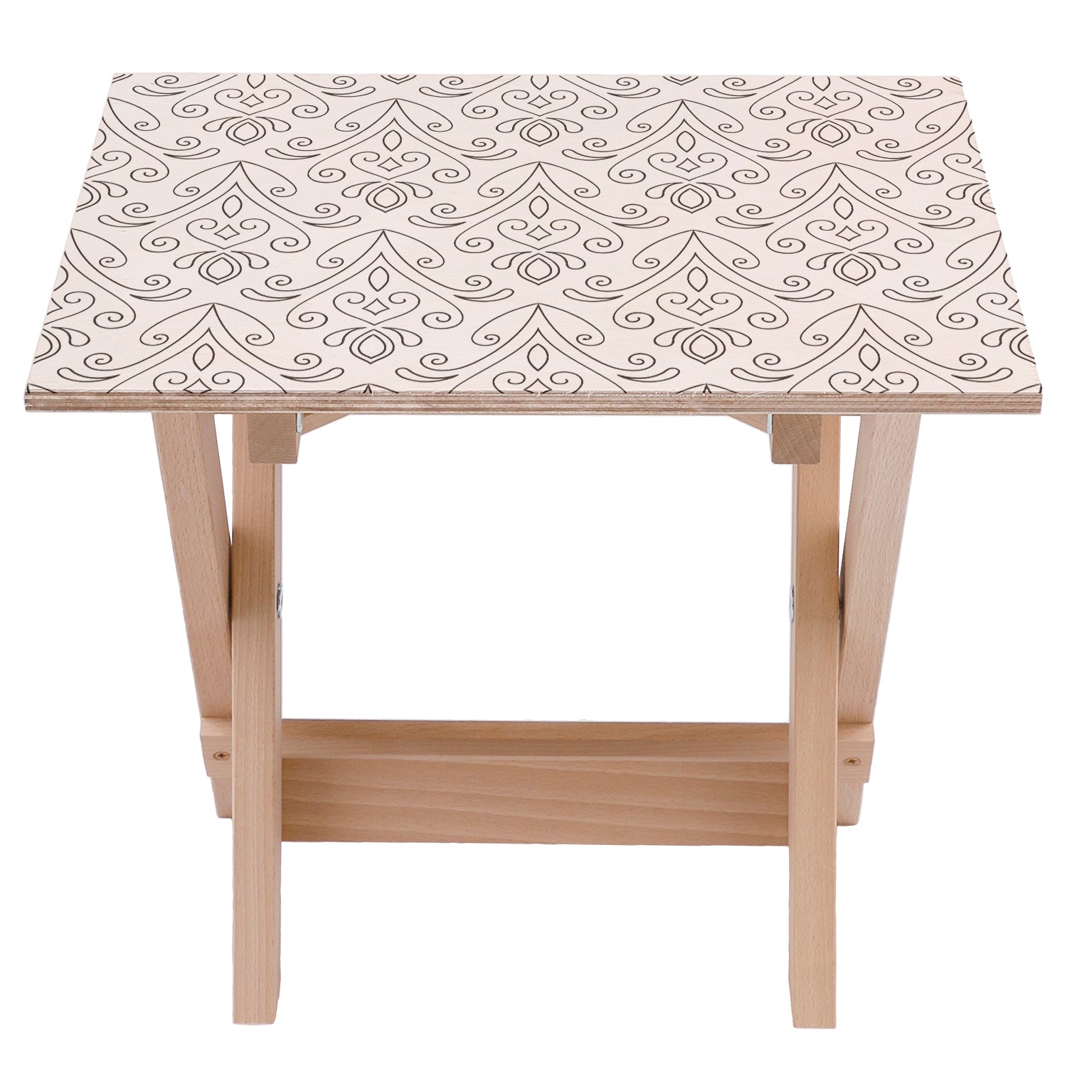 Holztisch Zartes Ornament-30x40 CM