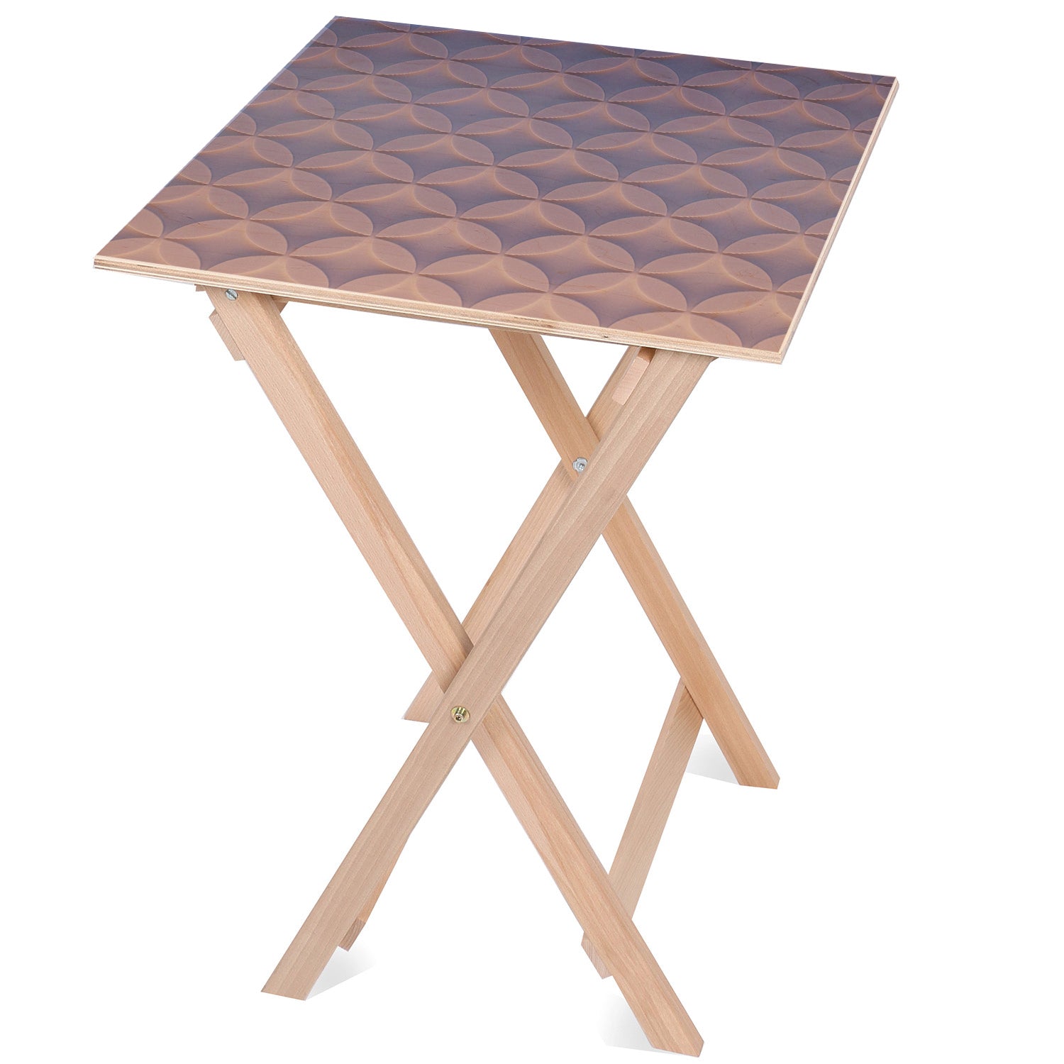 Wooden Table Pattern-50x50 CM