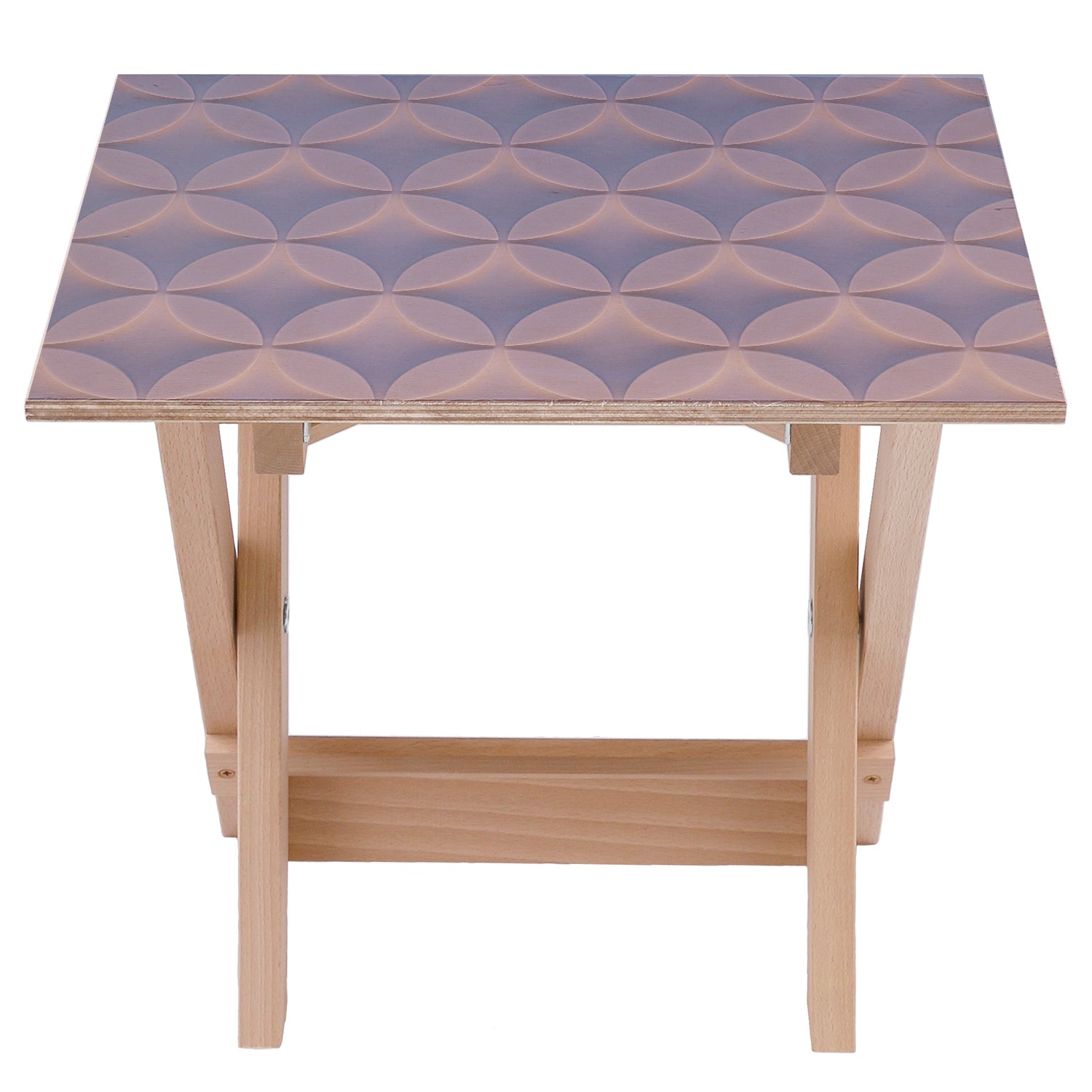 Wooden Table Pattern-50x50 CM