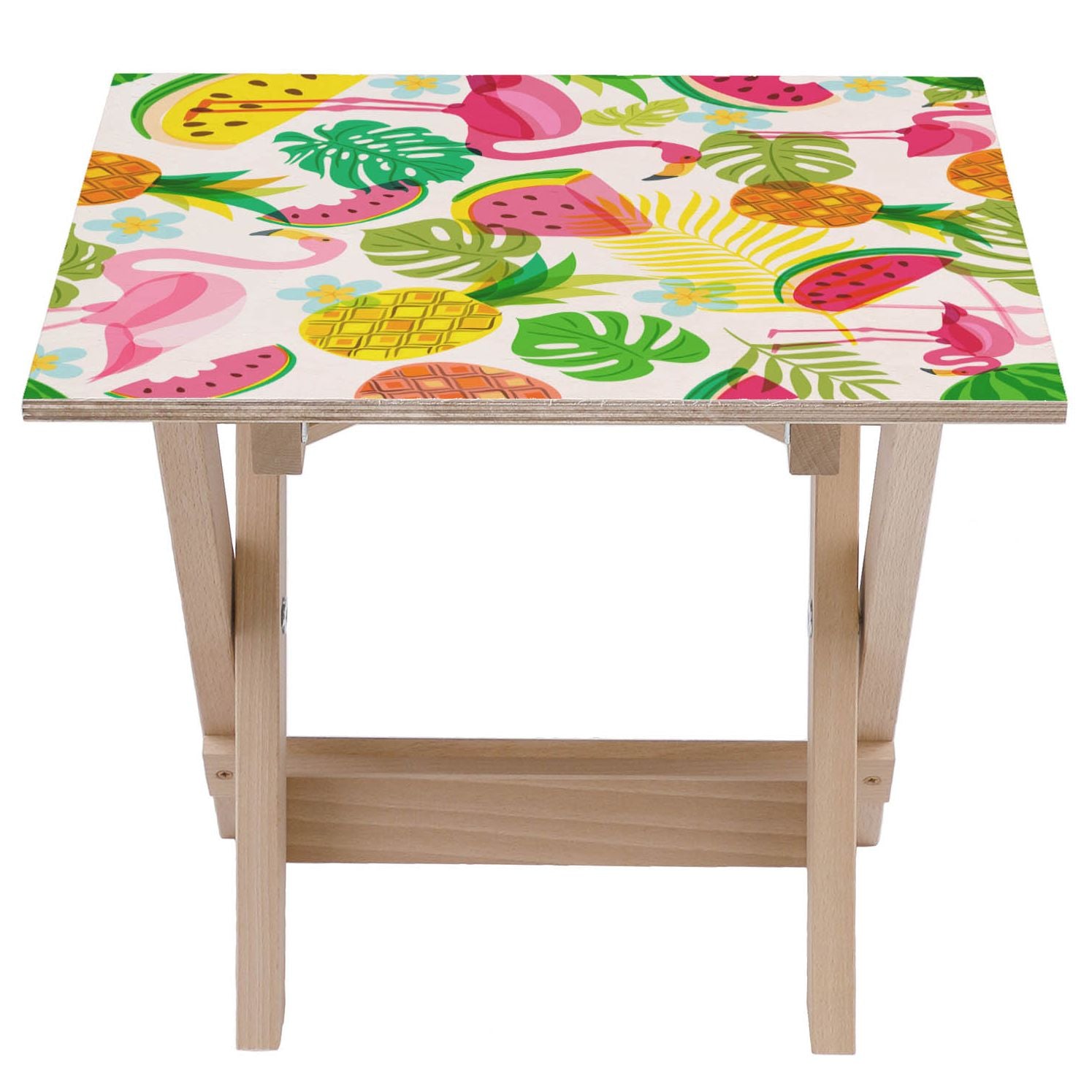 Holztisch Pink Flamingo-30x40 CM