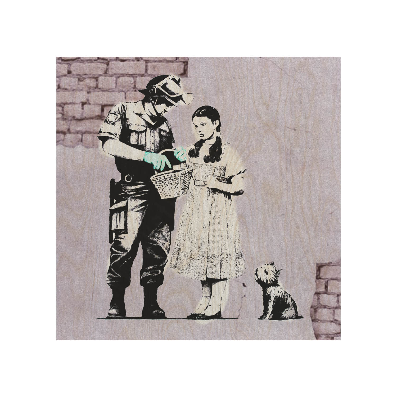 Stolik drewniany Policeman & Dhoroty
