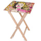 Holztisch Quenn Marilyn-50x50 CM