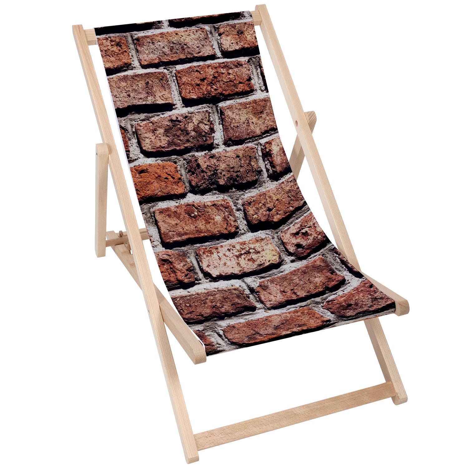 Stolik drewniany Red Brick-50x50 CM