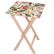 Wooden Table Retro Tropical Flowers-30x40 CM