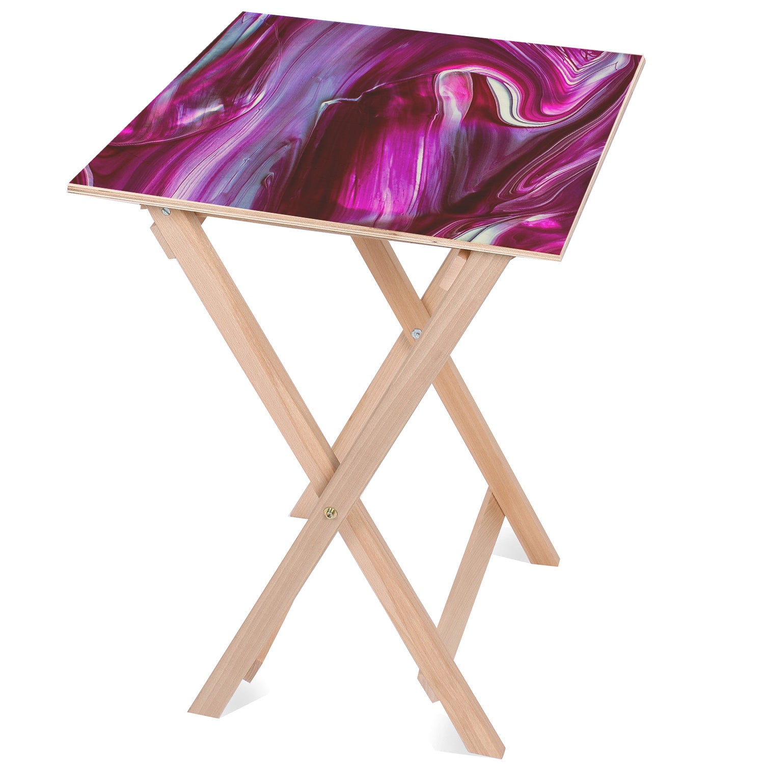 Wooden Table Smudges-50x50 CM