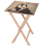 Holztisch Die Magd-50x50 CM