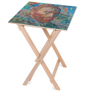Stolik drewniany Van Gogh Blue-30x40 CM