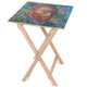 Stolik drewniany Van Gogh Blue-50x50 CM