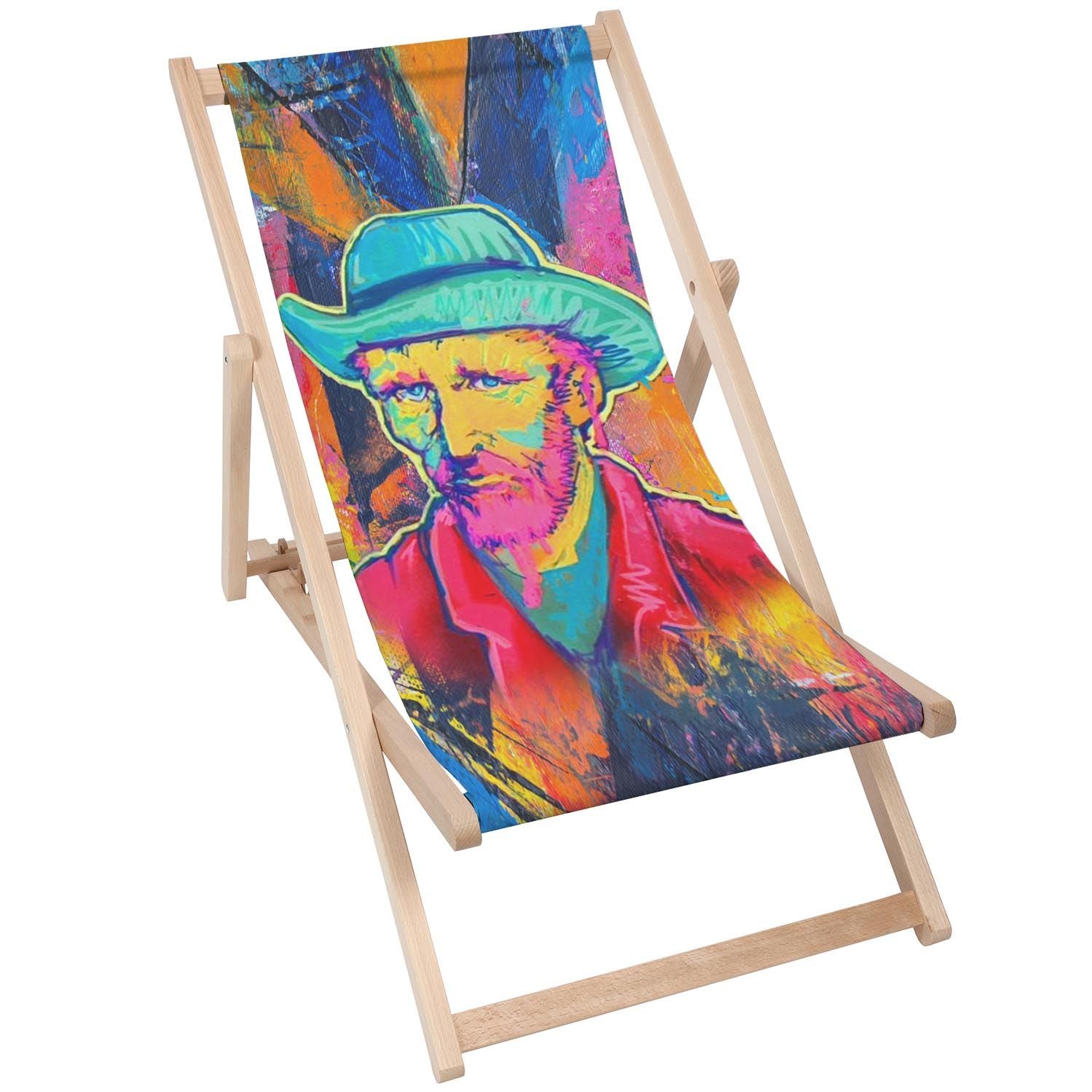 Holztisch Van Gogh With A Straw-30x40 CM
