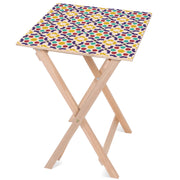 Wooden Table Multicolored