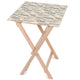 Holztisch Green on White-50x50 CM