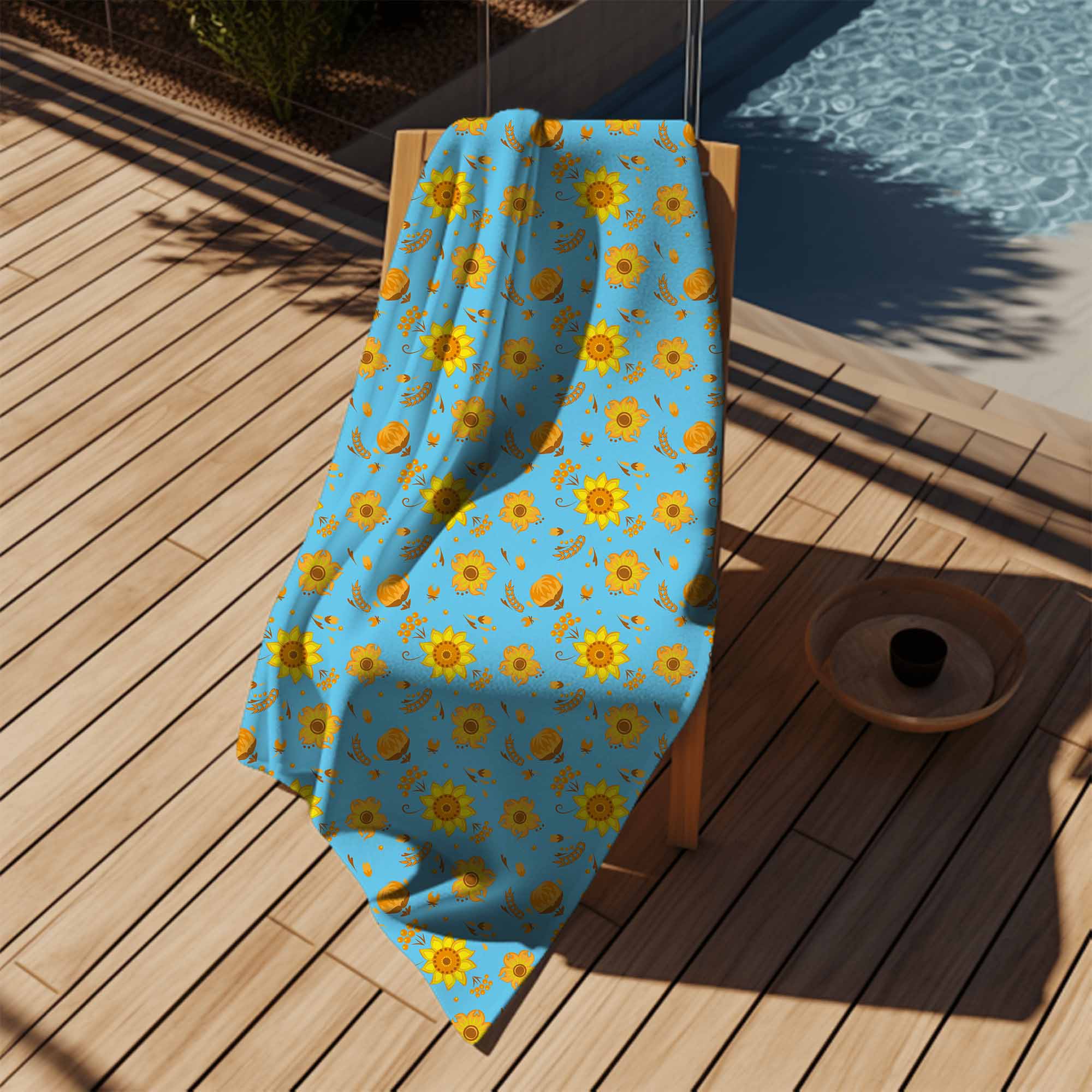 Towel Blue Paradise