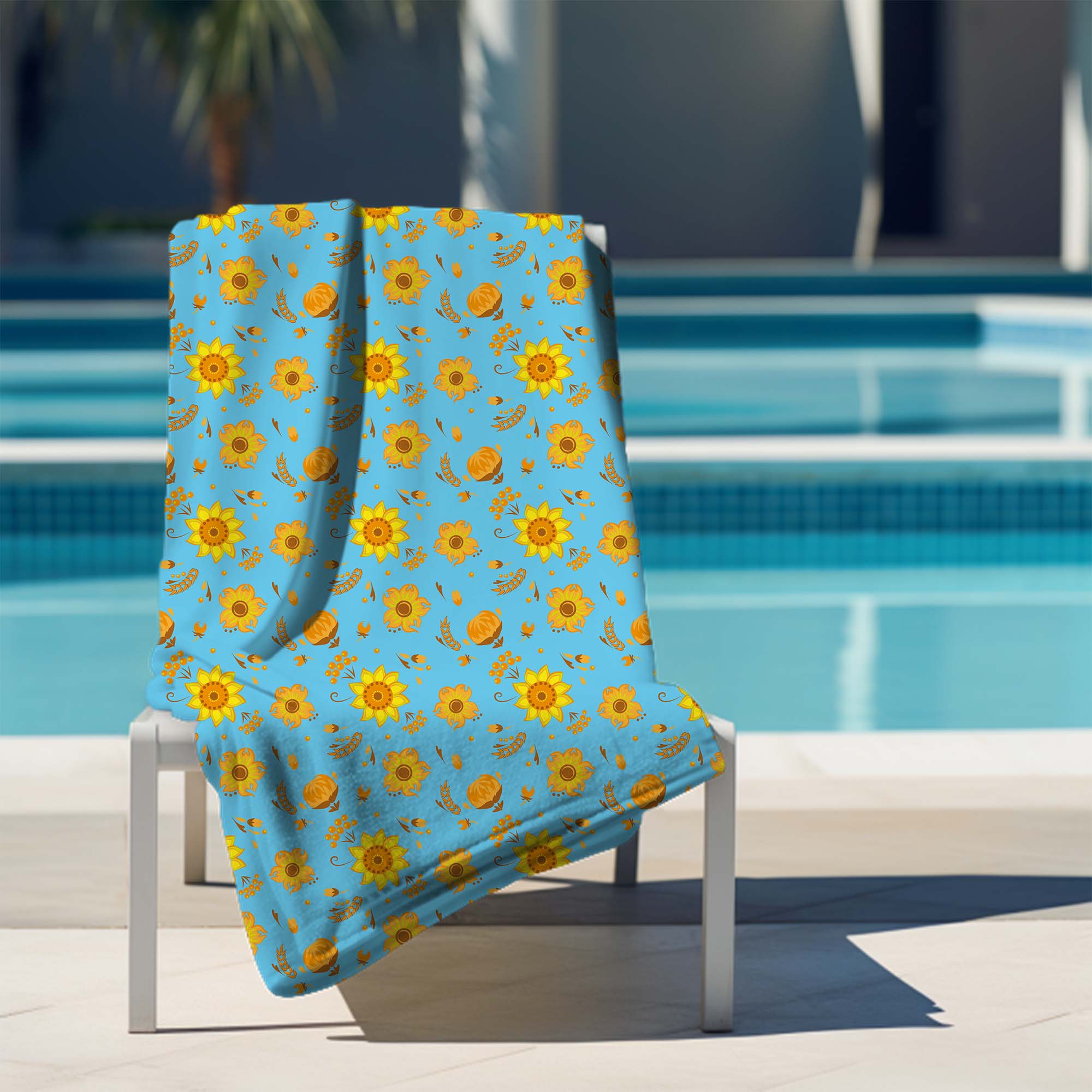 Towel Blue Paradise-70x140 cm