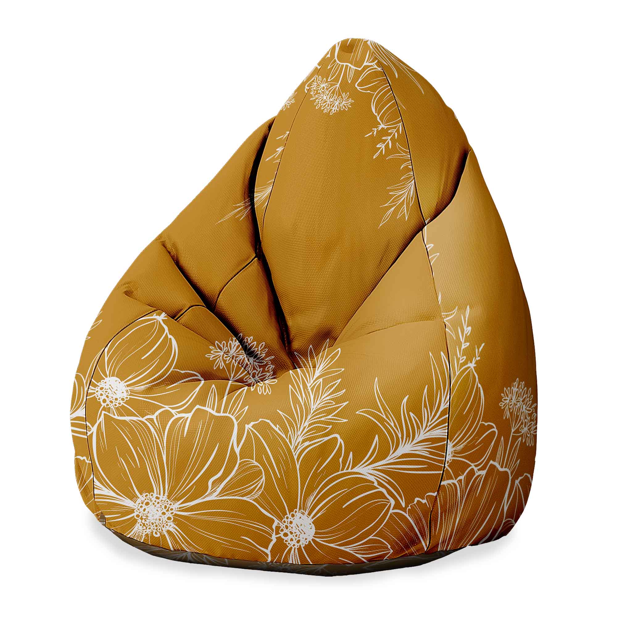 Puf Pearshape Sunset Elegant-M-Velvet