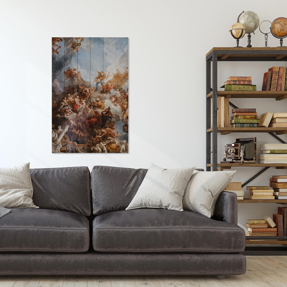 Obraz Wood Dílo Michelangela-70x90 cm