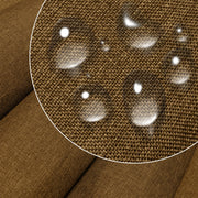 Linen Imitation Fabric Cinnamon