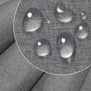 Linen Imitation Fabric Light Grey