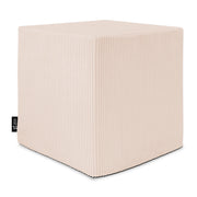 Qubik Vanilla Ice Pouf-40x40 cm