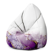 Sedací vak Pearshape Watercolor Abstract Violet-S-Velvet