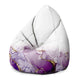 Sedací vak Pearshape Watercolor Abstract Violet-S-Velvet