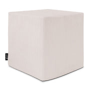Qubik White Dove Pouf