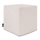 Qubik White Dove Pouf-40x40 cm