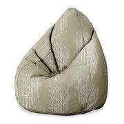 Sitzsack Birnenform Weißer Baum
