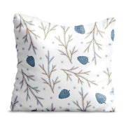 Winter Forest and Pines Pillow